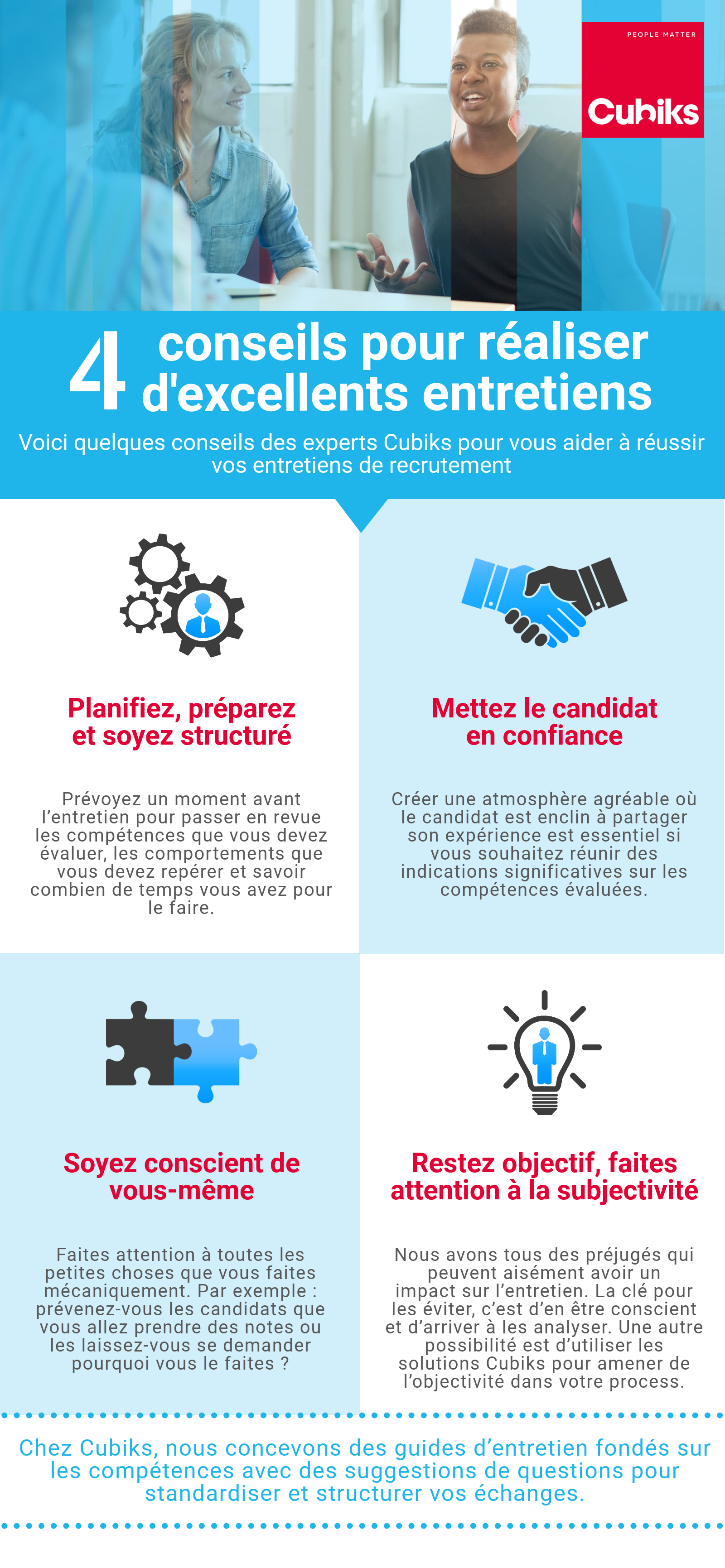 Conseils D'expert Pour Réaliser D'excellents Entretiens - Infographie